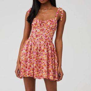 For Love and Lemons Felicia Mini Dress